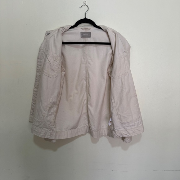 Everlane The Denim Chore Jacket Button in Beige color size M - Picture 7 of 10